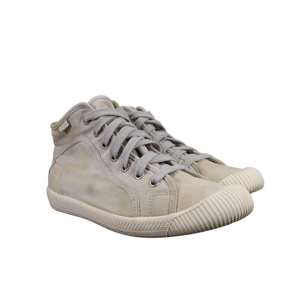 Palladium Shoes Womens 8 Sneakers Athletic High Top Trainers Canvas Casual Grey